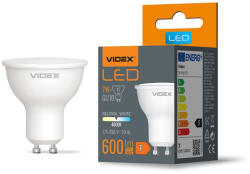 Videx GU10-es foglalatú 7 W-os SMD LED izzó natúr fehér (4248)