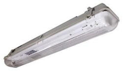 LEDvonal Armatúra , 2*120cm , T8 LED fénycsőhöz, por- és páravédett , IP65 , LMX-LHR236 (LMX-LHR236)