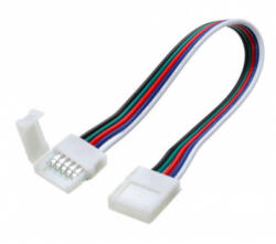 LEDISSIMO Forrasztásmentes sarokelem 10 mm-es RGBW LED szalaghoz (413363)