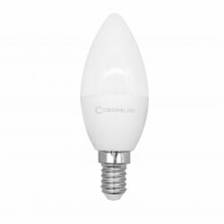 COSMOLED LED lámpa , égő , gyertya , E14 foglalat , 6W , természetes fehér , COSMOLED (416524)