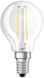 OSRAM LED lámpa , égő , izzószálas hatás , filament , meleg fehér , E14 , 2, 5W , LEDVANCE (4058075115293)