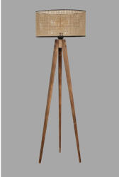 Opviq , 534LUN3290 , Tripod , Barna Színű , Állólámpa , E27 Foglalattal (534LUN3290)