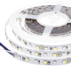 LEDISSIMO LED szalag , 5050 , 60 led/m , 14.4 W/m , RGBW , 10 mm , W = meleg fehér , IP65 (402022)