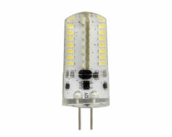 LEDISSIMO LED lámpa , 12V DC , kukorica , G4 foglalat , 3 Watt , 360° , szilikon bevonat , meleg fehér (401070)