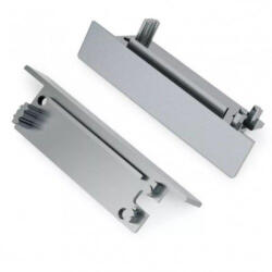 TOPMET Aluminium profil végzáró 1 pár , FLAT8 (23110040)