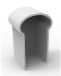 LEDISSIMO FlexPro végzáró , szilikon LED profilhoz , DIY-S1225EC (416159)