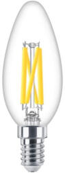 Philips LED lámpa , égő , gyertya , E14 , 5.9 Watt , dimmelhető , 2200-2700K , meleg fehér, Philips (8719514449572)