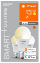 OSRAM LED lámpa , égő , 3 x E27 , 3 x 14W , meleg fehér , dimmelhető , LEDVANCE Smart+ WIFI (485839)