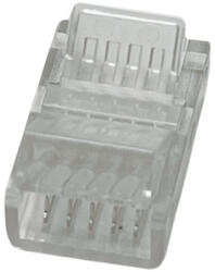 LEDISSIMO Gyorscsatlakozó , 10 mm-es RGBW LED szalaghoz , 5 pólusos , vezeték-szalag toldáshoz , IP20/IP65 , MULTI SNAP (414162)