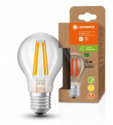 OSRAM LED lámpa , égő , izzószálas hatás , filament , E27 , 5W , 211 lm/w , A besorolás , meleg fehér , 5 év garancia , LEDVANCE (OSRAM) (4099854002823)