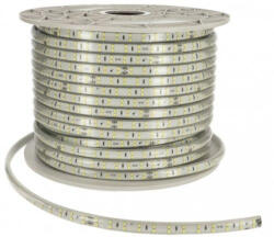  Led szalag , 220 Volt , 120 LED/m , 8 watt/m , hideg fehér , 119 lm/w , IP54 , Flex-Neon (BS01-00503)