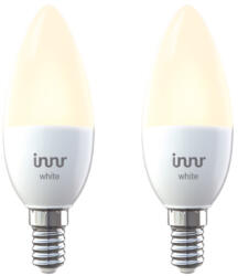 Innr LED lámpa , égő , INNR , 2 x E14 , 2 x 5.3 Watt , meleg fehér , dimmelhető , Philips Hue kompatibilis (RB 245-2)