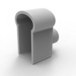 LEDISSIMO FlexPro végzáró , szilikon LED profilhoz , lyukas , DIY-S1225ECH (416166)