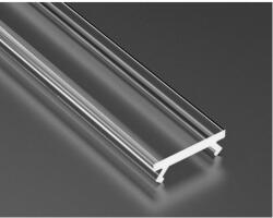 Lumines VÍZTISZTA fedő NEKEM8 alumínium profilhoz , 1 méter , UV-védett PMMA (11-2023-10)