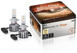 OSRAM LED lámpa , égő , autó izzó , fényszóró , 2 db-os csomag , H7 , 18 Watt , meleg fehér , Plug&Play , OSRAM LEDriving , HL Vintage , OLDTIMER (64210DWVNT-2MB)