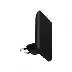 Kanlux LED lámpatest , éjszakai irányfény , 0.3W , négyzet , meleg fehér , fekete , ORISA (37395)