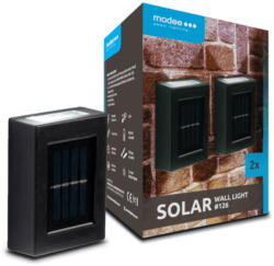 Modee Lighting LED Szolár Napelemes Fali Lámpa WS126 (2db/doboz) (ML-WS126) - ledvonal