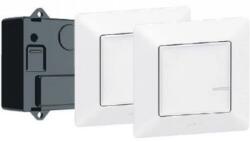 NETATMO 752150 Valena Life párosító szett - 1db vezérelhető mikromodul (064888) + 2db vezeték nélküli kapcsoló (752185) (752150)