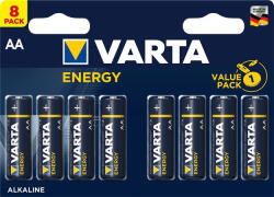 VARTA Elem, AA ceruza, 8 db, VARTA "Energy (VEEAA8) - onlinepapirbolt