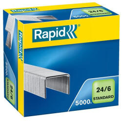 RAPID Tűzőkapocs, 24/6, RAPID "Standard (E24859800) - onlinepapirbolt