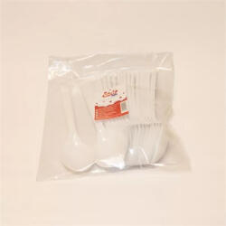  Kanál, műanyag, többször használatos, 17 cm, 20 db "Prima", fehér (KHMU295) - onlinepapirbolt