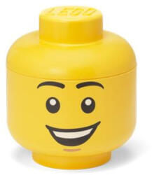LEGO Tárolódoboz, fej, kicsi, LEGO, Happy Boy (L40310802) - onlinepapirbolt