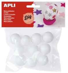 APLI Styropor gömb, 25 mm, APLI "Creative (LCA13278) - onlinepapirbolt