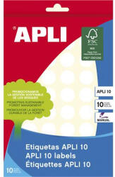 APLI Etikett, 16 mm kör, kézzel írható, APLI, 540 etikett/csomag (LCA1627) - onlinepapirbolt