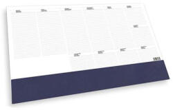 TOPTIMER Könyökalátét, 576x407 mm, heti tervezővel, TOPTIMER "T110", kék (KT110KU) - onlinepapirbolt