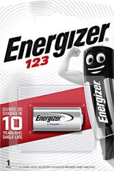 Energizer Speciális elem, CR123 fotóelem, 1 db, lítium, ENERGIZER (EECR123) - onlinepapirbolt