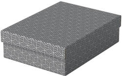 ESSELTE Tároló- és ajándékdoboz, ESSELTE "Home", szürke (E628285) - onlinepapirbolt