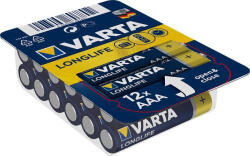 VARTA Elem, AAA mikro, 12 db, VARTA "Longlife (VELEAAA12) - onlinepapirbolt