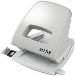 Leitz Lyukasztó, kétlyukú, 25 lap, LEITZ "Nexxt 5005", szürke (E50050085) - onlinepapirbolt