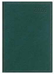 TopTimer Naptár, tervező, A4, heti, TOPTIMER "Traditional", zöld (NKT010ZU) - onlinepapirbolt