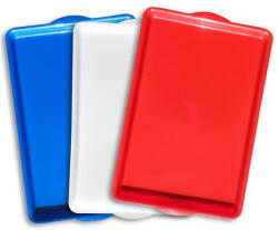  Tálca, műanyag, szögletes, 43x28 cm, fehér (KHMU221) - onlinepapirbolt