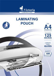 Victoria OFFICE Meleglamináló fólia, 125 mikron, A4, fényes, VICTORIA OFFICE (ILKVF1254) - onlinepapirbolt