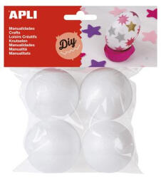 APLI Styropor gömb, 45 mm, APLI "Creative (LCA13279) - onlinepapirbolt