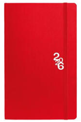 TopTimer Naptár, tervező, A5, heti, TOPTIMER "Rainbow", piros (NKT018PU) - onlinepapirbolt