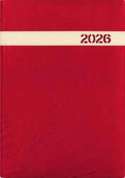 Dayliner Naptár, tervező, A5, napi, DAYLINER, "The Boss", bordó (NBONBOU) - onlinepapirbolt