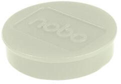 Nobo Mágneskorong, erős, 38 mm, 10 db, NOBO, fehér (VN15315) - onlinepapirbolt
