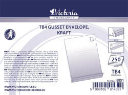 Victoria PAPER Redős-talpas tasak, TB4, szilikonos, 40 mm talp, VICTORIA PAPER, barna gascofil (IBI51) - onlinepapirbolt