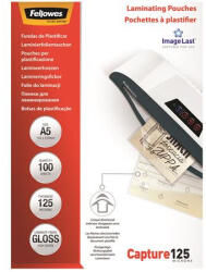 Fellowes Meleglamináló fólia, 125 mikron, A5, fényes, 100 db, FELLOWES (IFW53073) - onlinepapirbolt