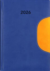 Dayliner Naptár, tervező, B5, heti, DAYLINER "Memphis", kék-sárga (NMB5KSU) - onlinepapirbolt