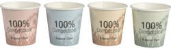  Papírpohár, komposztálható, 2, 4 dl, 50 db, vegyes színek (KHMU181) - onlinepapirbolt