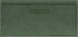 DAYLINER Zsebnaptár, fekvő elrendezésű, DAYLINER, "Sherwood", zöld (NSZSFZU) - onlinepapirbolt