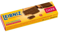 LEIBNIZ Keksz, 125g, LEIBNIZ "Choco", étcsokoládés (KHE314)
