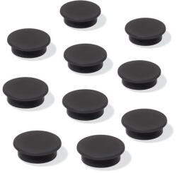 SIGEL Mágneskorong, 25 mm, 10 db/csomag, SIGEL, fekete (SDMU196) - onlinepapirbolt