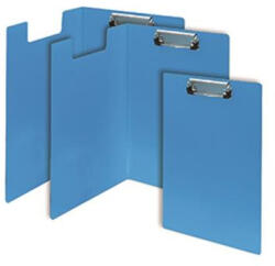 FLEXOFFICE Felírótábla, fedeles, A4, műanyag, FLEXOFFICE "FO-CB03", kék (FOCB03K) - onlinepapirbolt