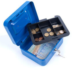 DONAU Pénzkazetta, 15, 2x11, 5x8 cm, DONAU, kék (D5231K) - onlinepapirbolt