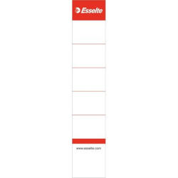 ESSELTE Cserecímke, iratrendezőhöz, kétoldalas, 30x158 mm, ESSELTE, fehér (E810811) - onlinepapirbolt